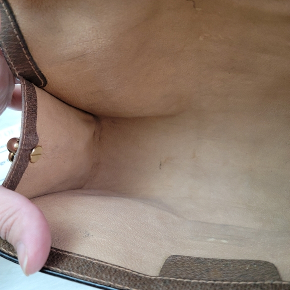 100% Authentic Gucci web sherry line clutch Bag - Picture 9 of 14